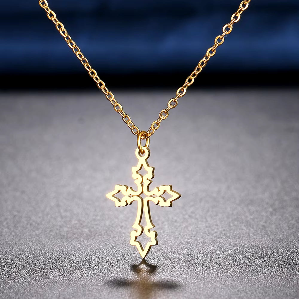 Vintage Style Cross Necklaces 