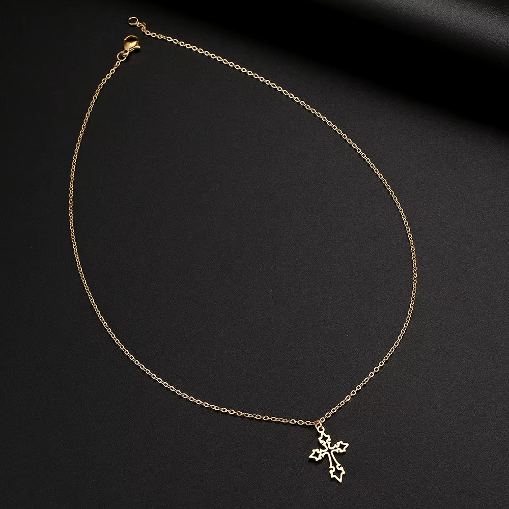 Vintage Style Cross Necklaces 