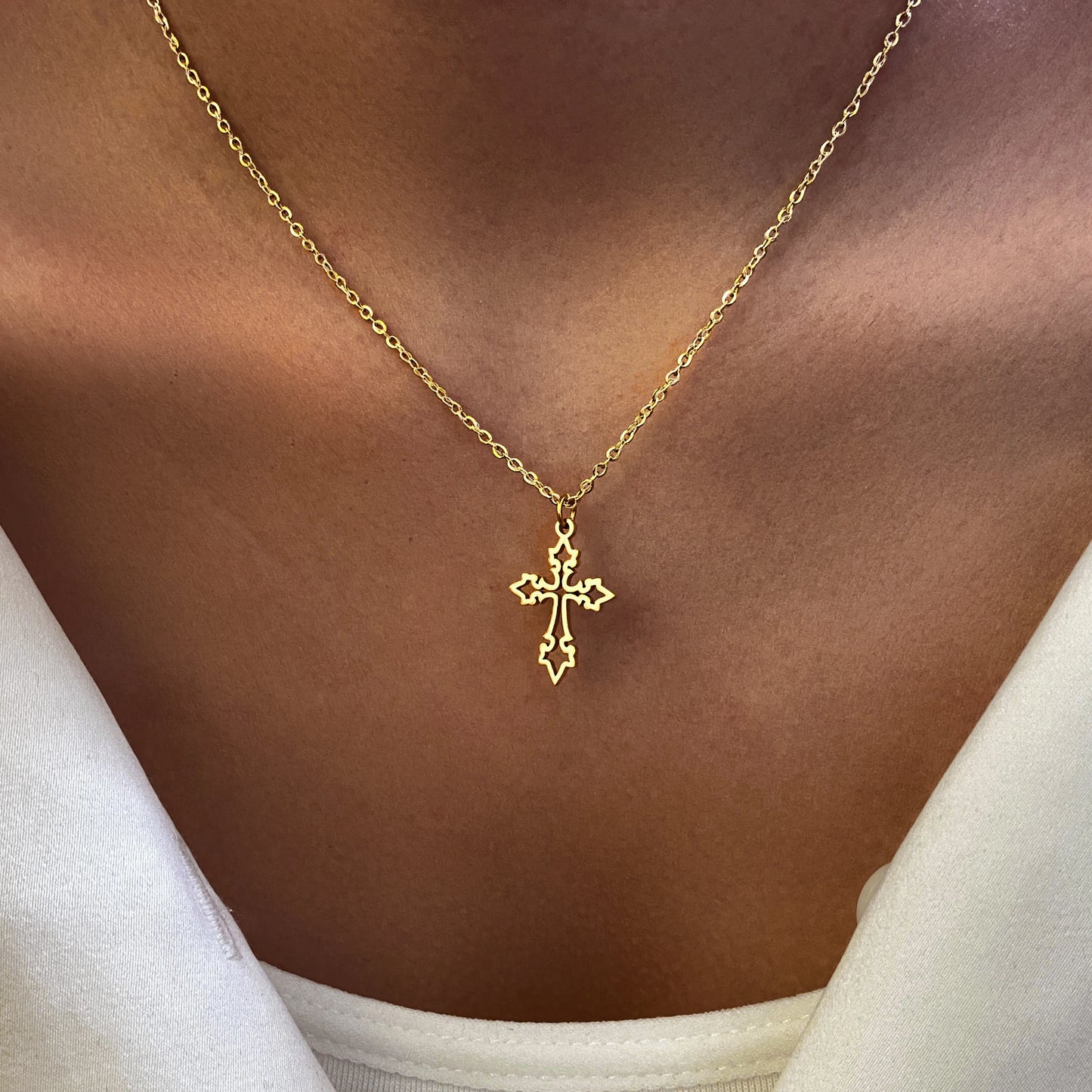 Vintage Style Cross Necklaces 