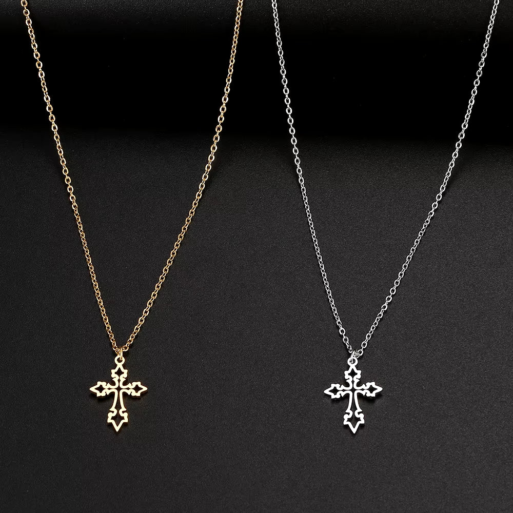 Vintage Style Cross Necklaces 